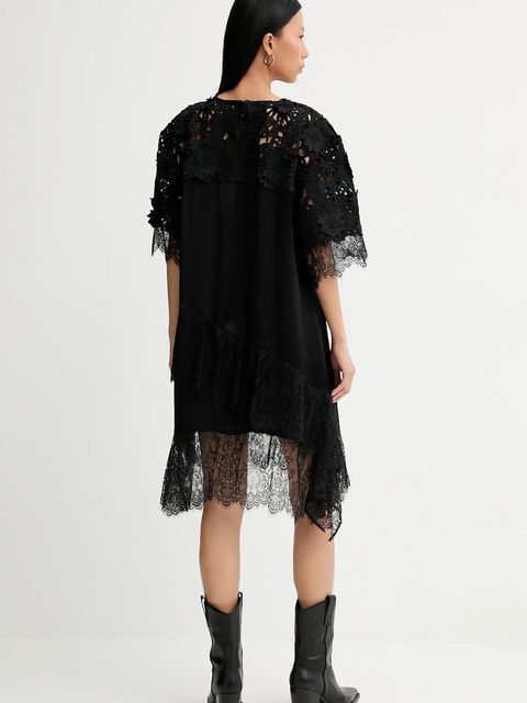 MUNTHE sukienka RADA kolor czarny mini prosta 254131025443 - zdjęcie produktu nr 2