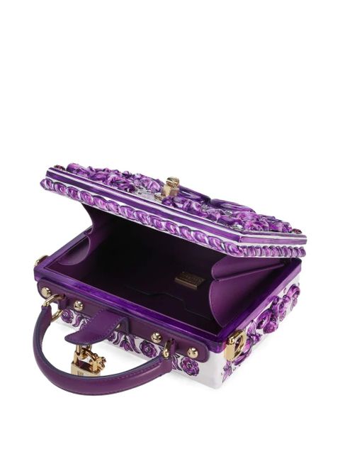 Dolce & Gabbana Dolce Box Majolica-print tote bag - White - zdjęcie produktu nr 1