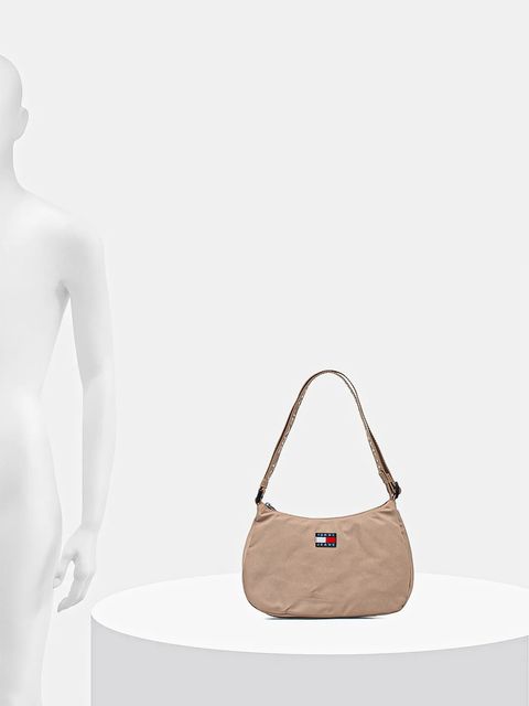 Tommy Jeans torebka kolor beżowy AW0AW17888