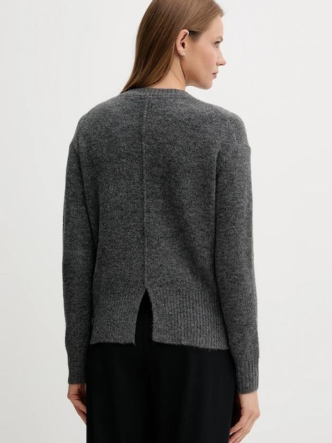 Pepe Jeans sweter z domieszką wełny damski kolor szary PL7000031