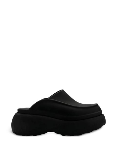 Marc Jacobs x Melissa logo-embossed mules - Black - zdjęcie produktu nr 1