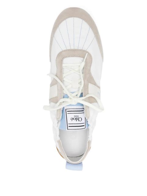 Chloé Kick lace-up fastening sneakers - White