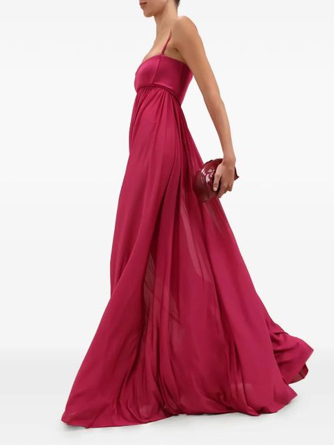 ZIMMERMANN Luna bandeau maxi dress - Pink