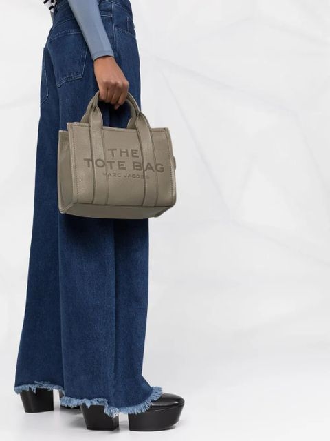 Marc Jacobs The Leather Small Tote bag - Grey - zdjęcie produktu nr 2