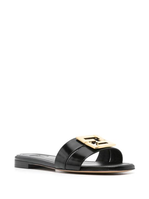 FENDI FFold slides - Black - zdjęcie produktu nr 2