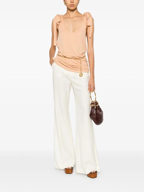 Chloé tie-fastening tank top - Orange - zdjęcie produktu nr 2