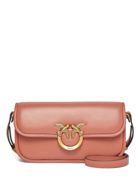 PINKO logo-embellished crossbody bag - Brown - zdjęcie produktu nr 1