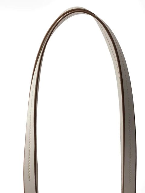 Prada medium Route leather tote bag - Neutrals