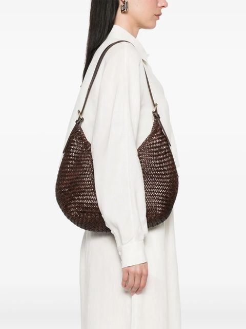 DRAGON DIFFUSION Luna Mezza shoulder bag - Brown