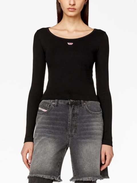 Diesel T-Ballet-D long-sleeve T-shirt - Black - zdjęcie produktu nr 2