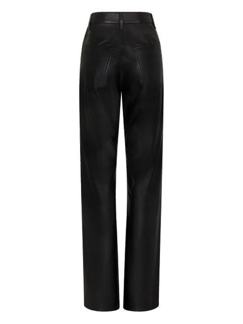 Rabanne leather trousers - Black