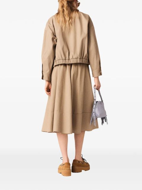 Maje cotton jacket - Neutrals