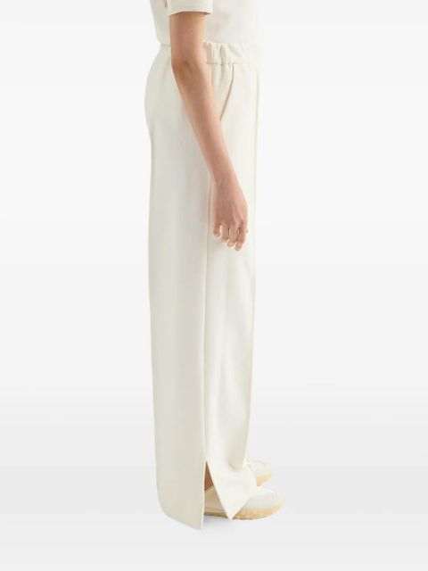 Jil Sander elastic-waistband trousers - White - zdjęcie produktu nr 2