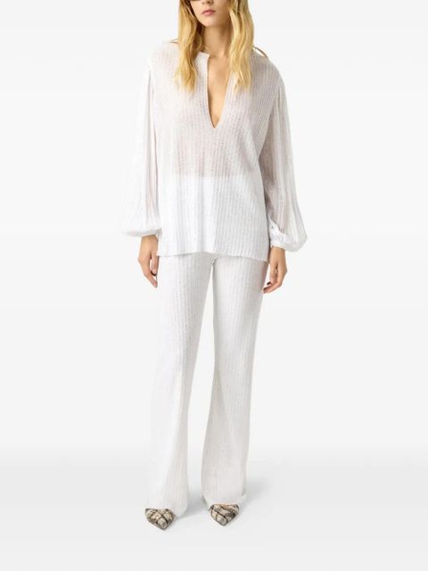 Missoni balloon-sleeve blouse - White - zdjęcie produktu nr 2
