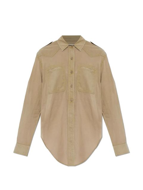 MARANT ÉTOILE pocket shirt - Neutrals - zdjęcie produktu nr 1