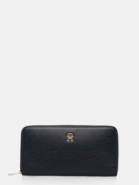 Tommy Hilfiger portfel damski kolor granatowy AW0AW17744 - zdjęcie produktu nr 1
