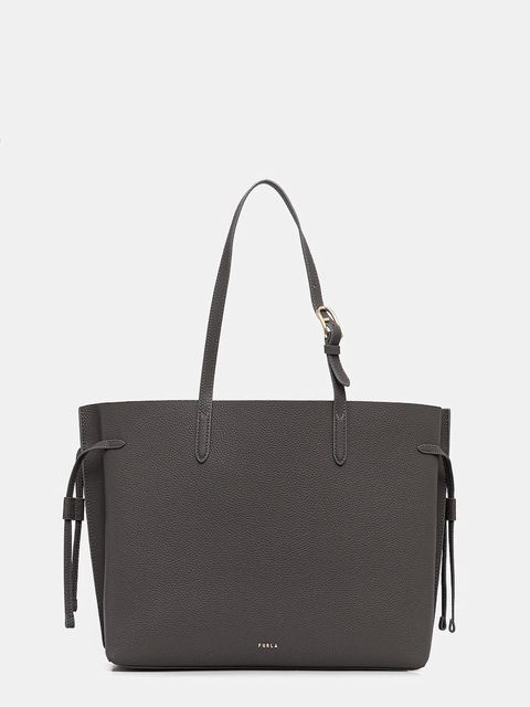 Furla torebka skórzana kolor szary WB02001 BX4329 4618S - zdjęcie produktu nr 1