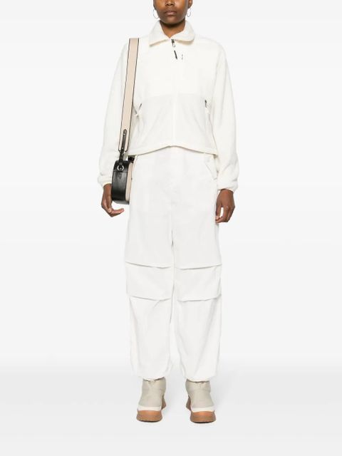 The North Face fleece zipped jacket - White