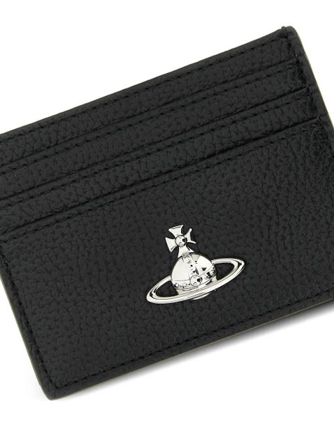 Vivienne Westwood Orb logo-detail card holder - Black - zdjęcie produktu nr 2