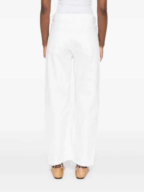 AGOLDE organic-cotton jeans - White