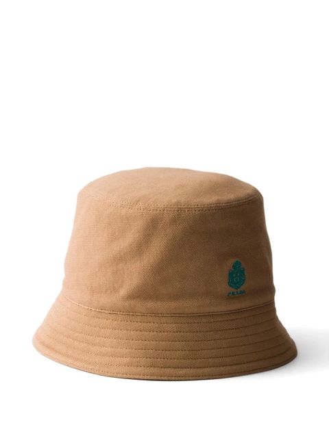 Prada old piqué bucket hat - Neutrals - zdjęcie produktu nr 1