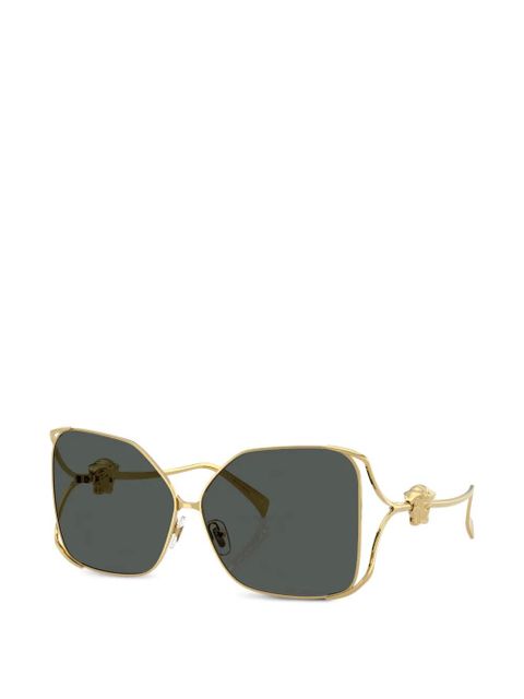 Versace Eyewear Medusa square-frame sunglasses - Gold - zdjęcie produktu nr 2