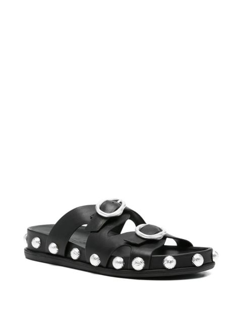 Cult Gaia buckled studded sandals - Black - zdjęcie produktu nr 2