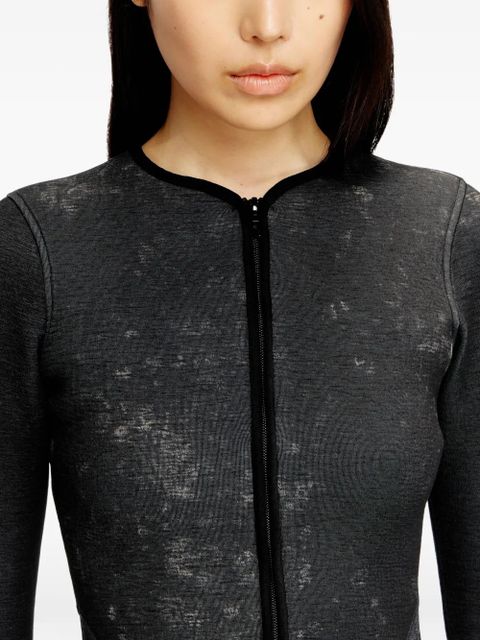 Diesel D-Eopre A-line-skirt mini dress - Grey