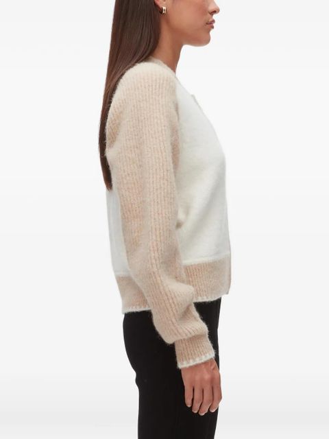 3.1 Phillip Lim colour-block zip-up cardigan - Neutrals