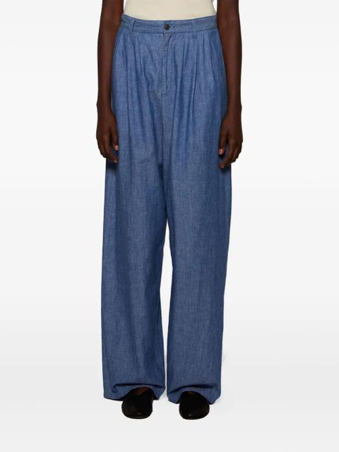 The Row Rufos pleated trousers - Blue