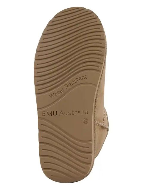 Emu Australia śniegowce zamszowe Stinger Micro kolor beżowy W10937