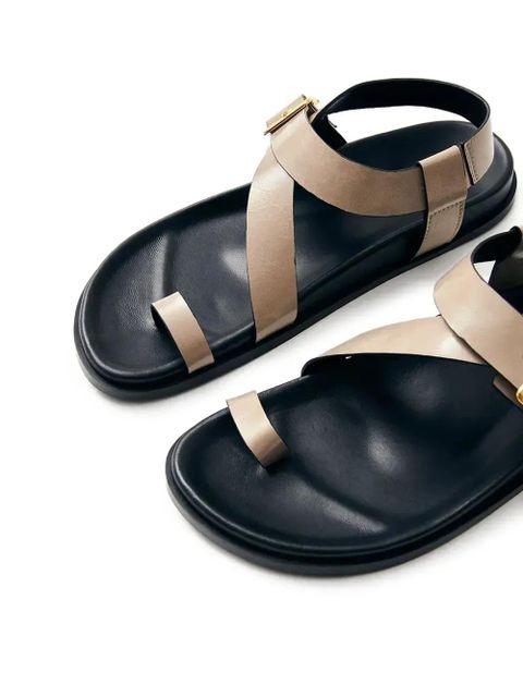 ALOHAS leather sandals - Neutrals