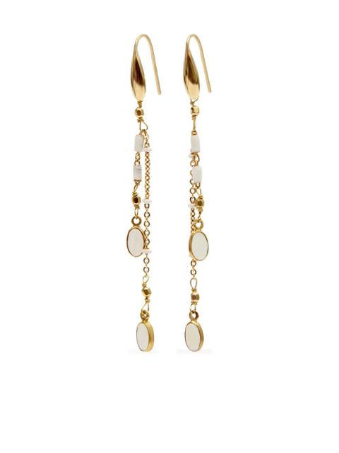 ISABEL MARANT Casablanca pendant tassel earrings - Gold - zdjęcie produktu nr 1