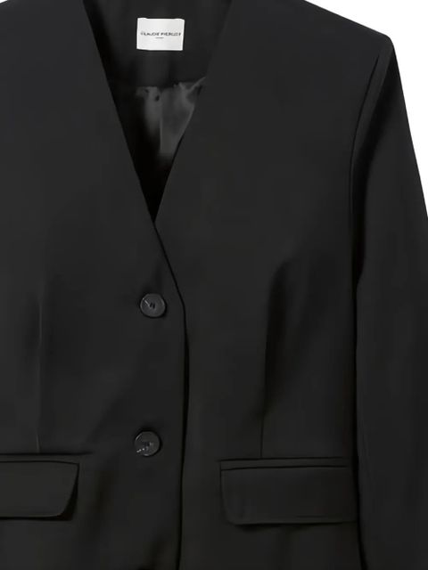 Claudie Pierlot button pocket blazer - Black - zdjęcie produktu nr 2