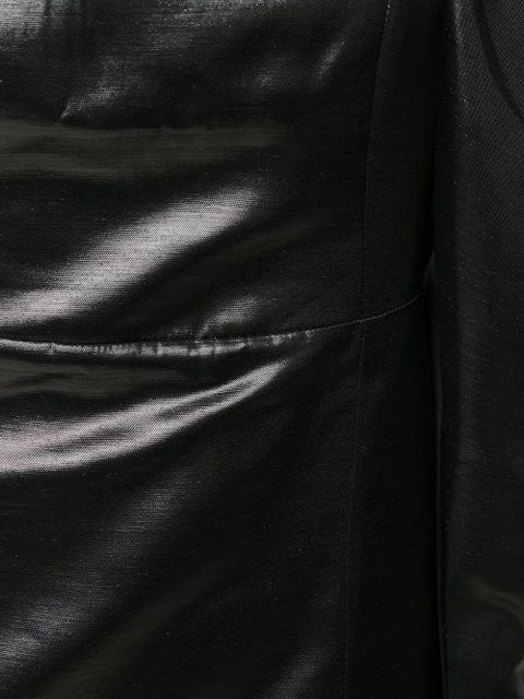 ROTATE BIRGER CHRISTENSEN ruched sleeves dress - Black