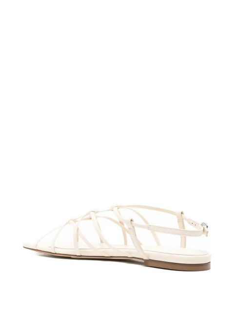 Aeyde Anisa knot-detail sandals - Neutrals
