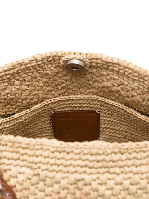 DRAGON DIFFUSION x Sovani Brunella woven tote bag - Brown