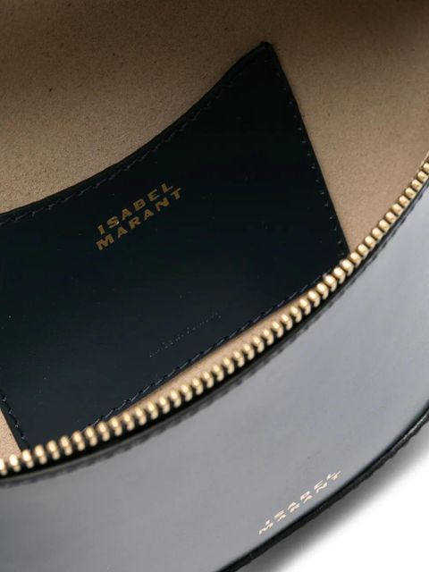 ISABEL MARANT Skano leather belt bag - Blue