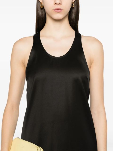 TOTEME scoop-neck mini dress - Black