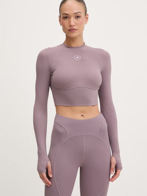 adidas by Stella McCartney crop top damski - zdjęcie produktu nr 2