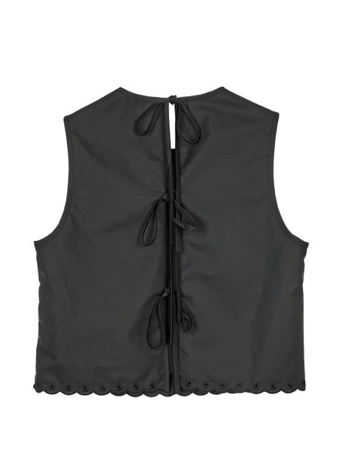 Cecilie Bahnsen CBdeeba broderie anglaise top - Black - zdjęcie produktu nr 2