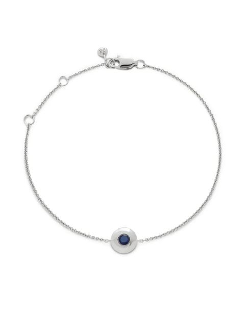 Monica Vinader September Sapphire Birthstone bracelet - Silver - zdjęcie produktu nr 1
