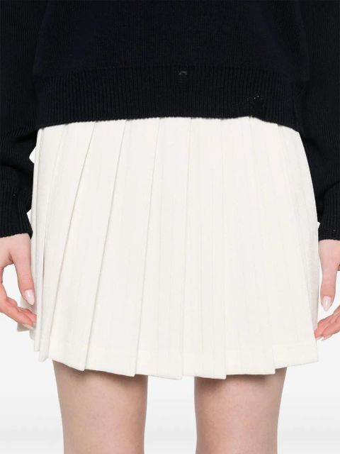 Golden Goose Marcie mini skirt - White