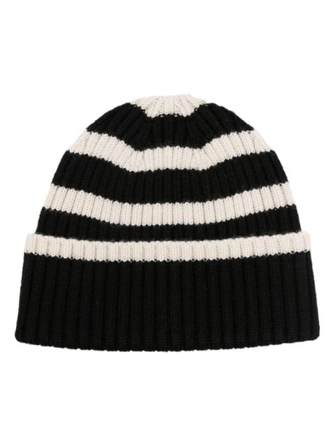 TOTEME Signature Stripe beanie - Black - zdjęcie produktu nr 1