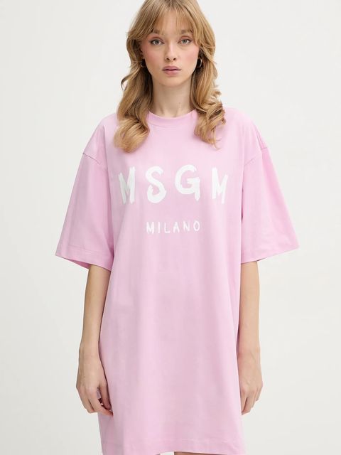 MSGM sukienka bawełniana - zdjęcie produktu nr 1