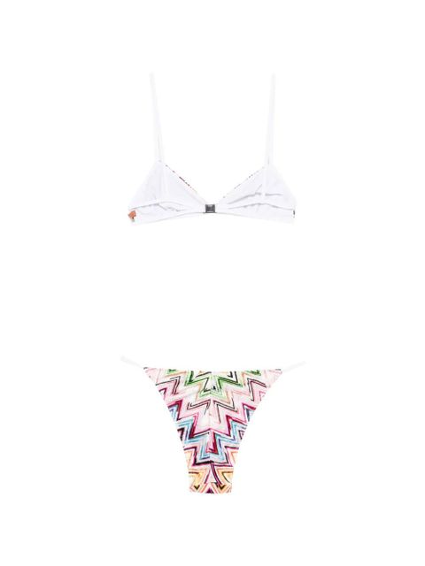 Missoni zigzag bikini set - White - zdjęcie produktu nr 2