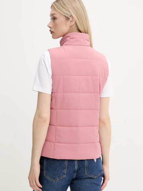 Tommy Jeans bezrękawnik damski kolor różowy przejściowy DW0DW21409