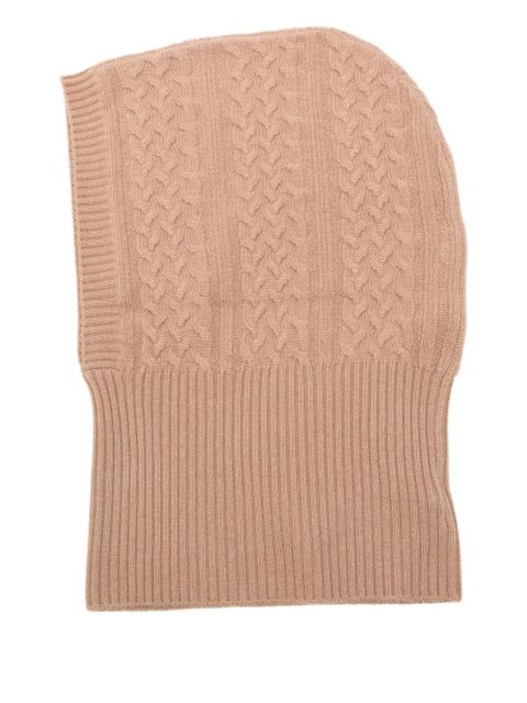 Max Mara cable-knit balaclava - Neutrals - zdjęcie produktu nr 1