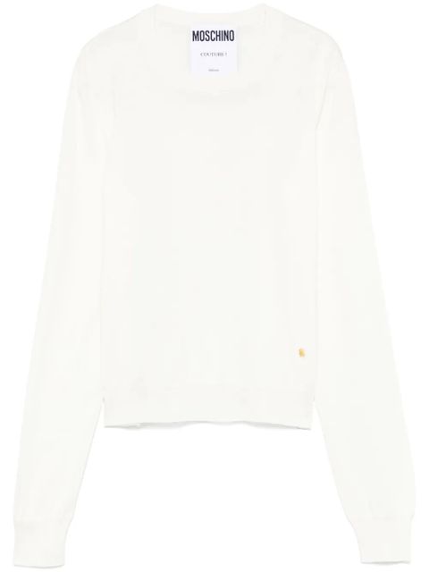 Moschino fine-knit sweater - White - zdjęcie produktu nr 1