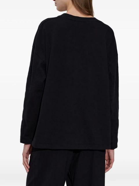 American Vintage Gixy long-sleeve T-shirt - Black